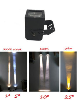 10W LED Floodlight Spot Light Narrow Beam 1/5/10/15/25 degrees IP65