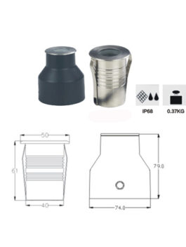 1W/3W LED Underwater Light IP68