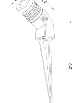 5W/7W COB LED Garden Light