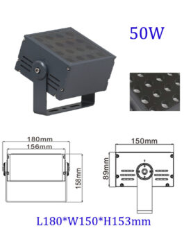 50W~400W LED Architectural Floodlights 5°/8°/15°/20°/30°/45°/60° IP66