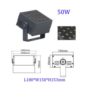 50W ~ 400W LED Floodlight 5°/8°/15°/20°/30°/45°/60° IP66