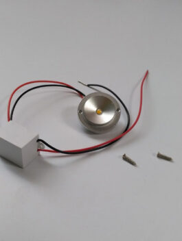 1W/3W 12V Flat LED Module Light 120° IP65