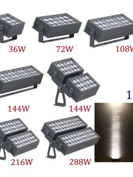 36W ~ 288W LED Floodlight Narrow Beam 1° IP66