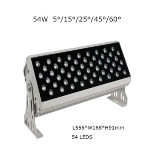 54W 55cm LED Floodlight Project Lamp 5, 15, 25, 45, 60 degrees P65