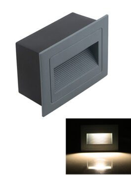 3W LED Staircase Step Light Ramp Wall Lamp L115*W85*H50 mm IP65