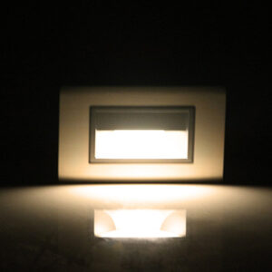 1.5W Rectangle LED Recessed Staircase Step Light Wall Light Ip30