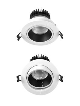 20W 32W 42W RGBW Color Changing LED Recessed Downlight Dimmable IP42/IP44