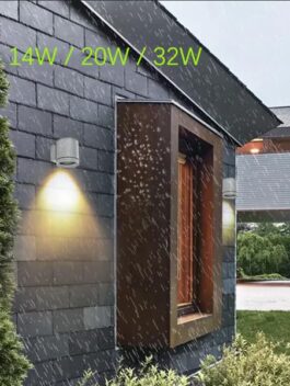 14W 20W 32W LED Architectural Outdoor Wall Lights Single Side Direction Downlight IP65