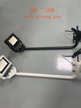 20W 30W 50W 60W 80W 100W 120W Bright LED Display Sign Flood Lights with Arm IP66