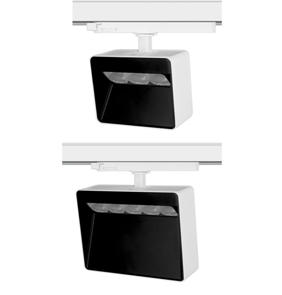 20W 36W LED Track Wall Washer Light Head Dimmable Tunable White